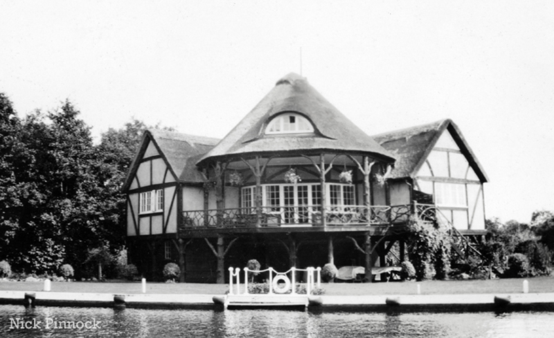 Riverside bungalow at Wroxham 1932