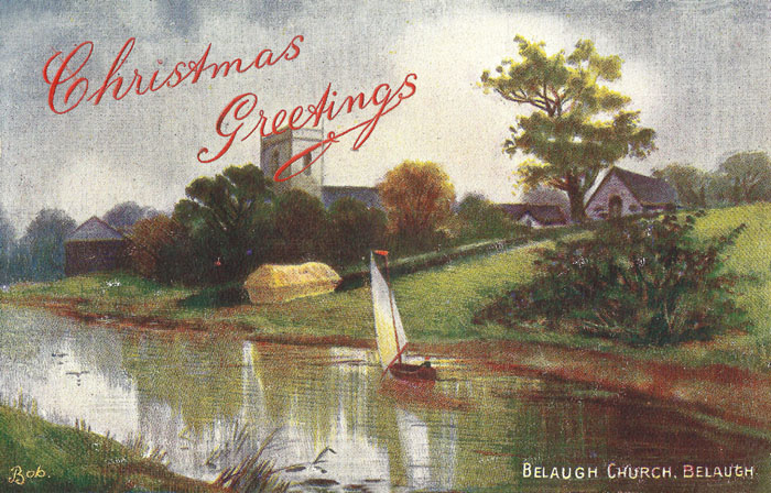 Christmas Greetings from Belaugh 1907